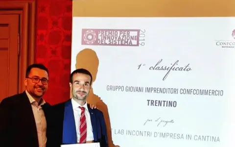 Premio Innovazione di Sistema nazionale al Gruppo Giovani Imprenditori del Trentino